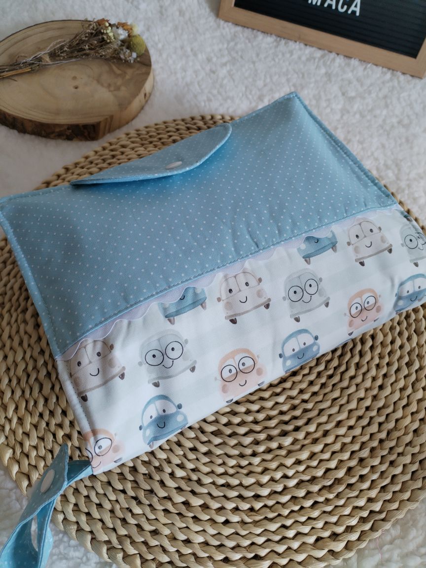 Bolsa Fraldas e Toalhitas 3 em 1 - Carrinhos