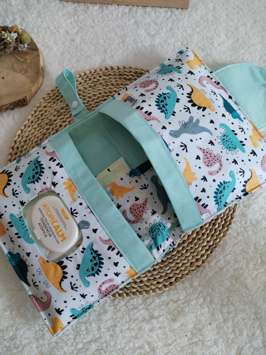 Bolsa Muda Fraldas 3 em 1 - Dinossauros