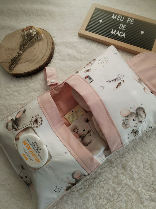 Bolsa 3 em 1 - Ratinhas - Meu Pé de Maçã 