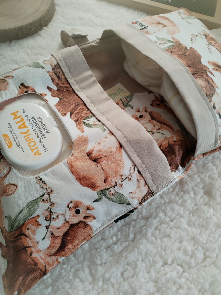 Bolsa 3 em 1 - Animais do Bosque - Meu Pé de Maçã 