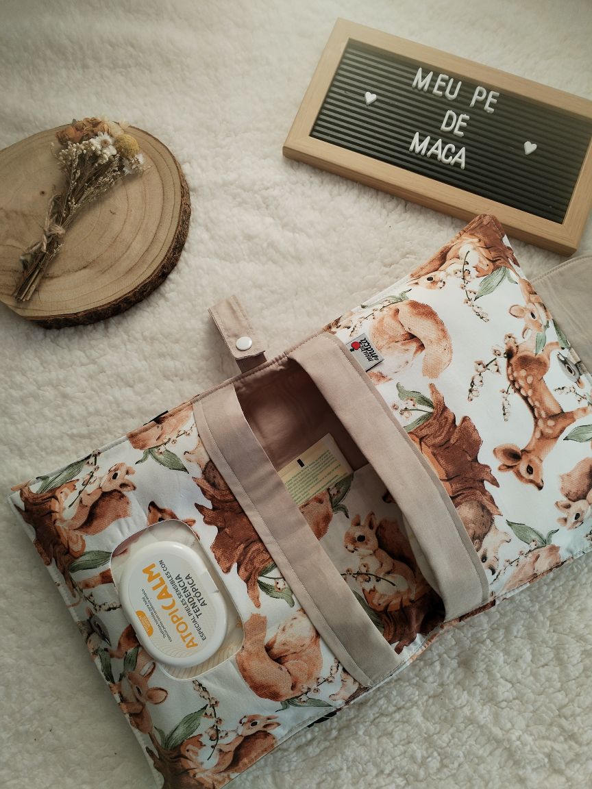 Bolsa 3 em 1 - Animais do Bosque - Meu Pé de Maçã 