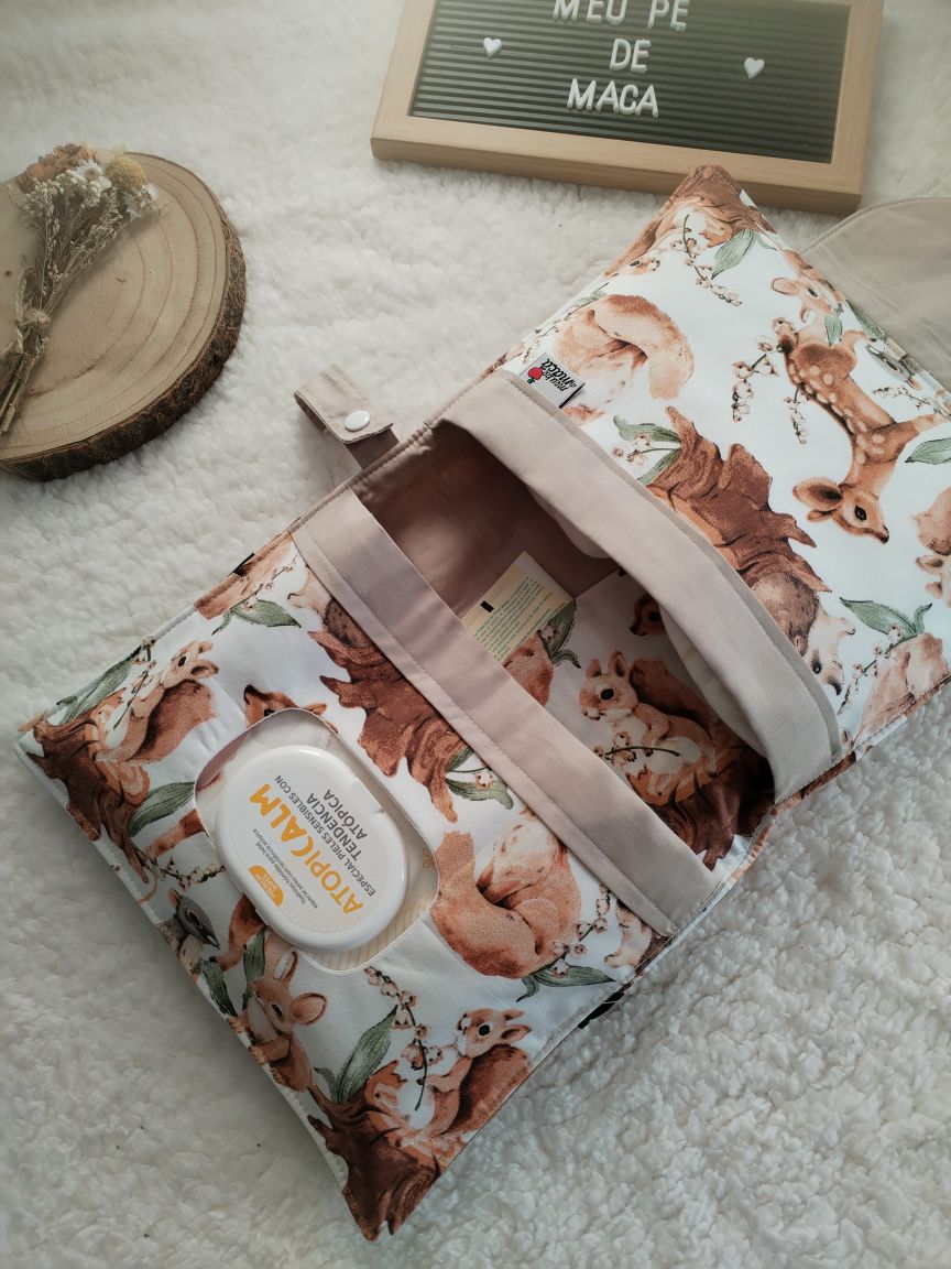 Bolsa 3 em 1 - Animais do Bosque - Meu Pé de Maçã 