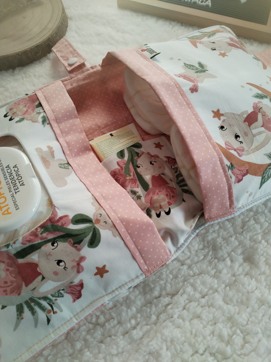 Bolsa 3 em 1 - Coelhinhas na Lua - Meu Pé de Maçã 