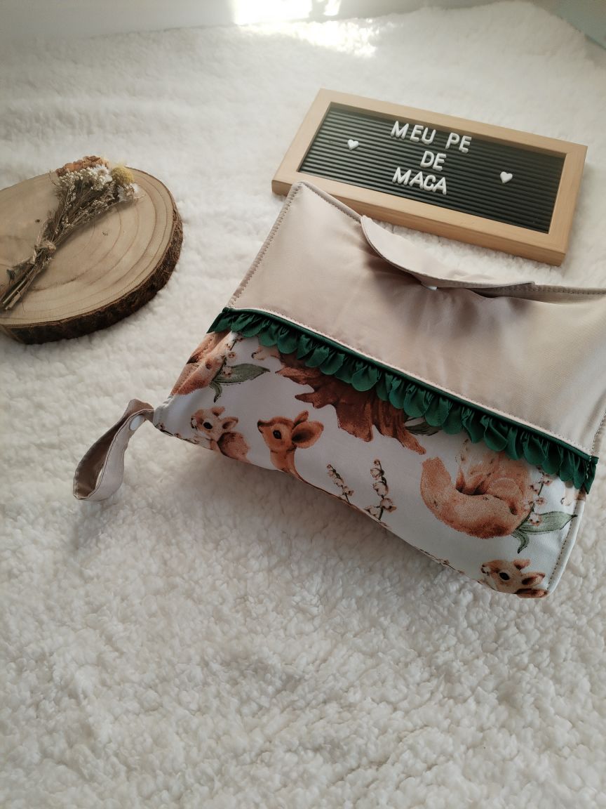 Bolsa 3 em 1 - Animais do Bosque - Meu Pé de Maçã 