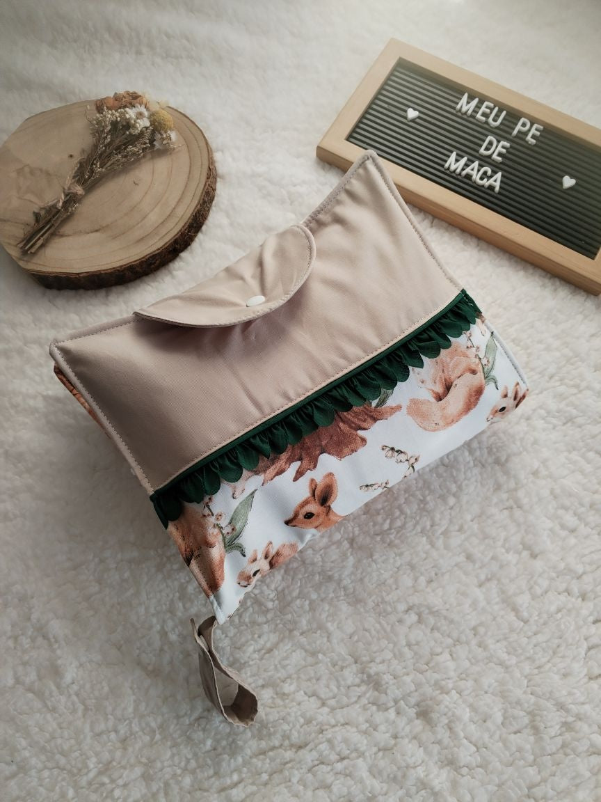 Bolsa 3 em 1 - Animais do Bosque - Meu Pé de Maçã 