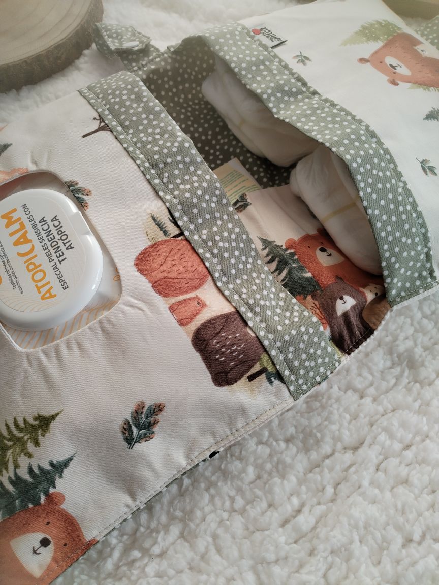 Bolsa 3 em 1 - Família de Ursos - Meu Pé de Maçã 