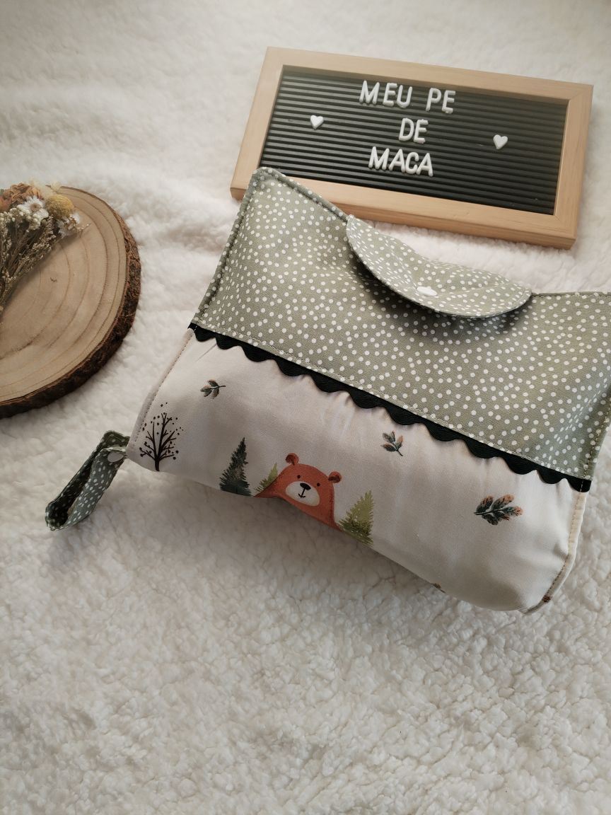 Bolsa 3 em 1 - Família de Ursos - Meu Pé de Maçã 