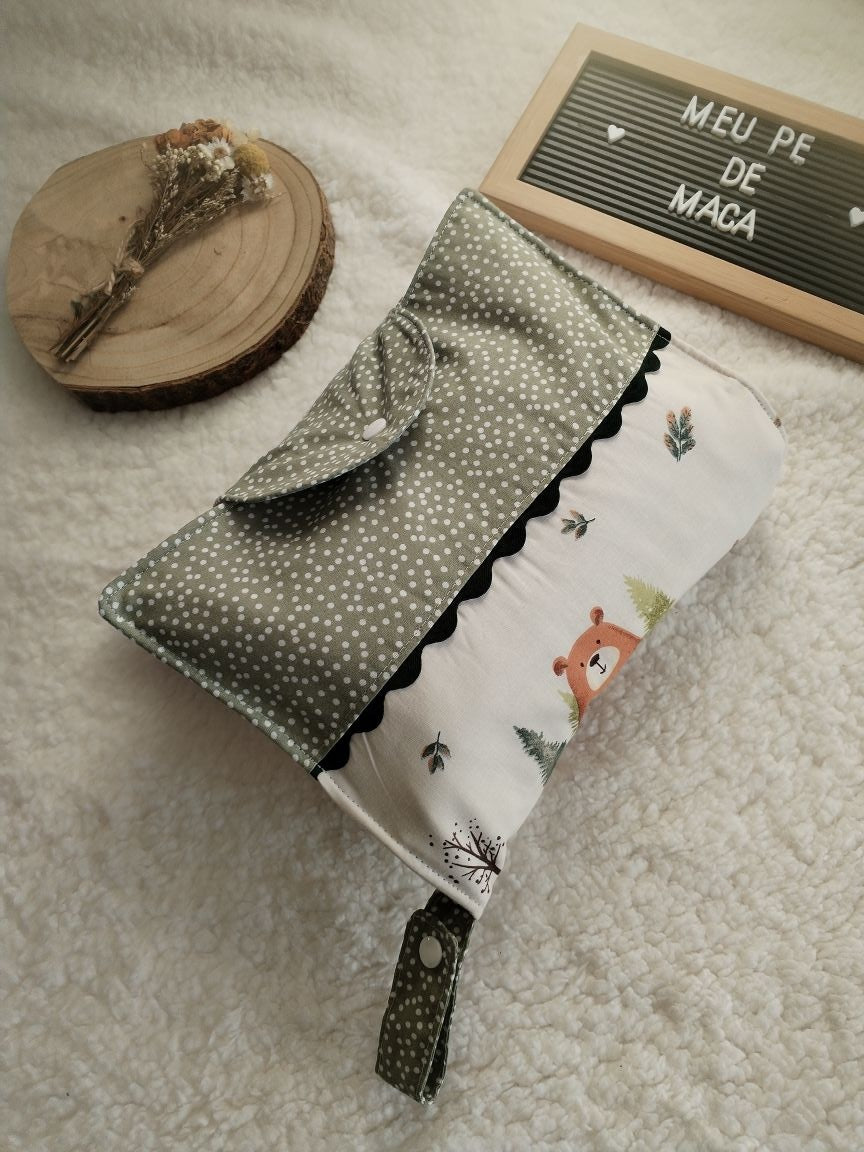 Bolsa 3 em 1 - Família de Ursos - Meu Pé de Maçã 