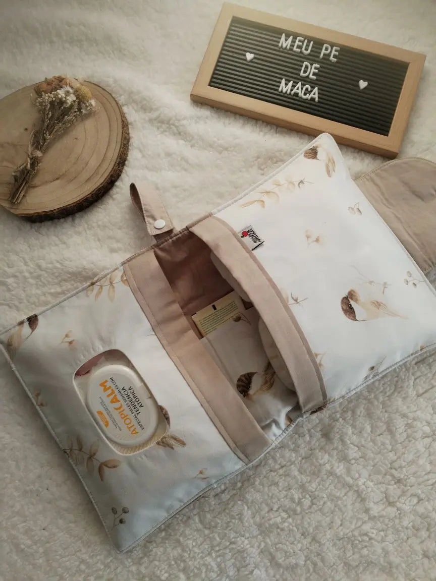 Bolsa 3 em 1 - Passarinhos - Meu Pé de Maçã 