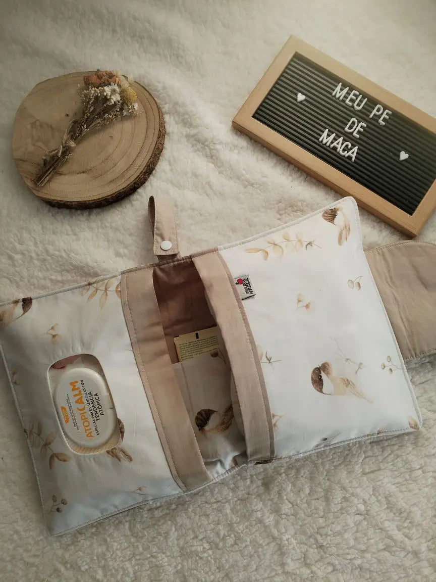 Bolsa 3 em 1 - Passarinhos - Meu Pé de Maçã 