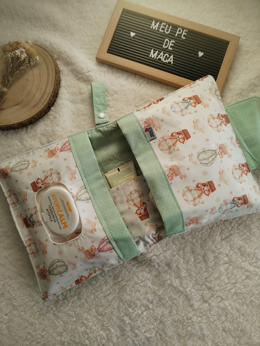 Bolsa 3 em 1 - Balões de Ar Quente - Meu Pé de Maçã 