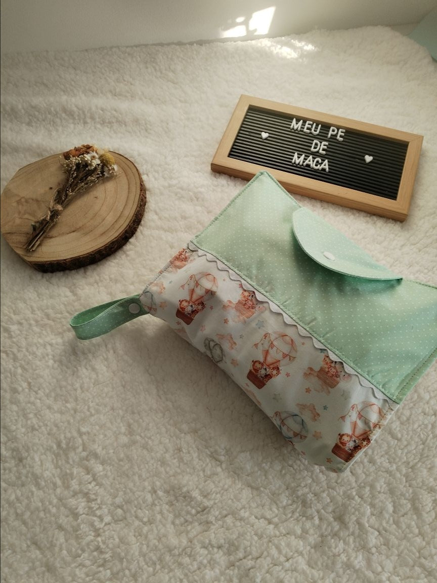 Bolsa 3 em 1 - Balões de Ar Quente - Meu Pé de Maçã 