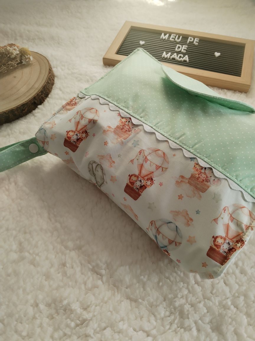 Bolsa 3 em 1 - Balões de Ar Quente - Meu Pé de Maçã 