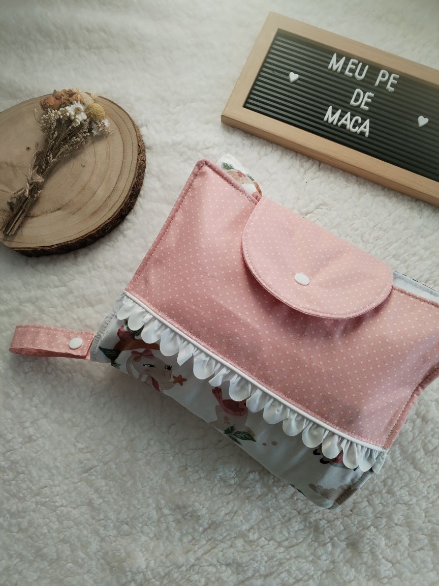 Bolsa 3 em 1 - Coelhinhas na Lua - Meu Pé de Maçã 