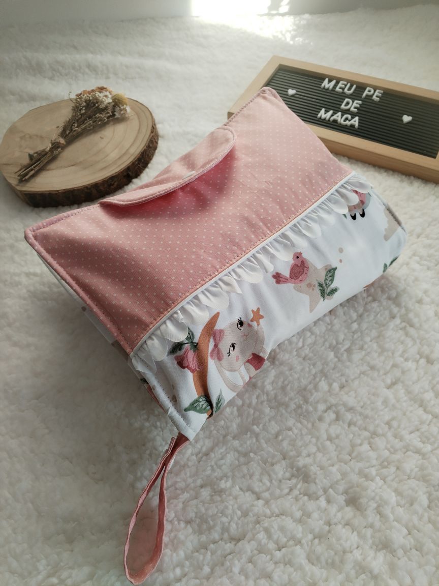 Bolsa 3 em 1 - Coelhinhas na Lua - Meu Pé de Maçã 