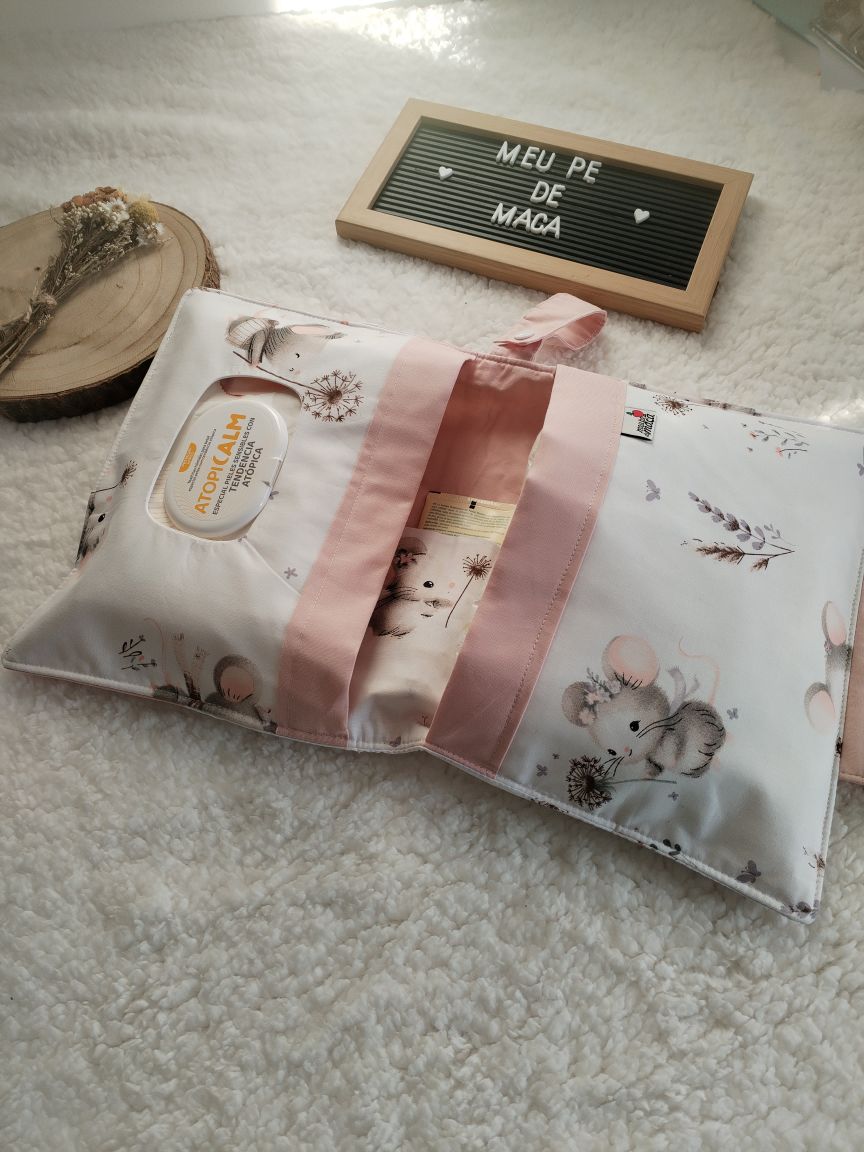 Bolsa 3 em 1 - Ratinhas - Meu Pé de Maçã 