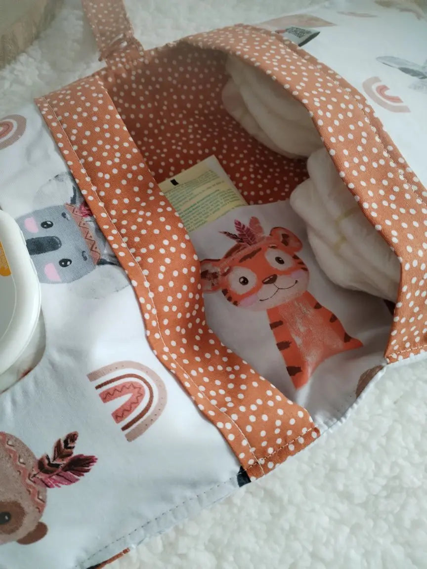 Bolsa 3 em 1 - Animais Arco Íris - Meu Pé de Maçã 