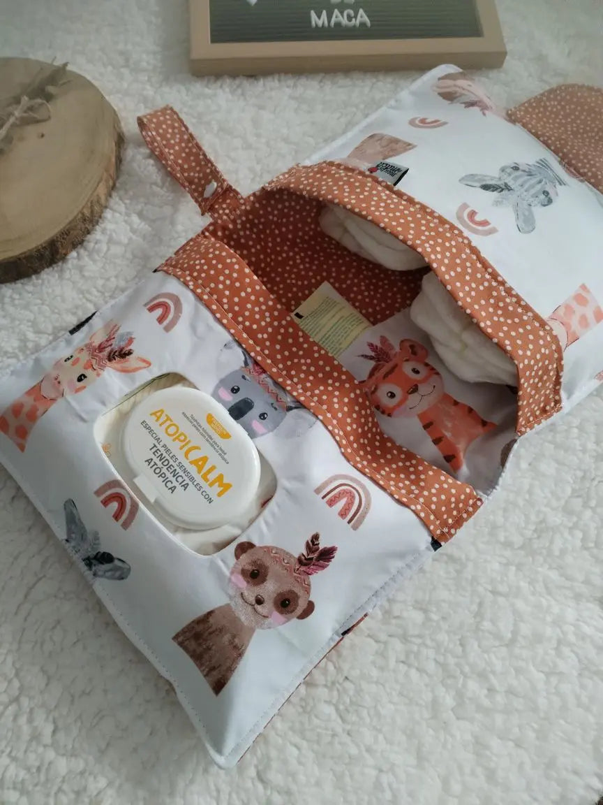 Bolsa 3 em 1 - Animais Arco Íris - Meu Pé de Maçã 