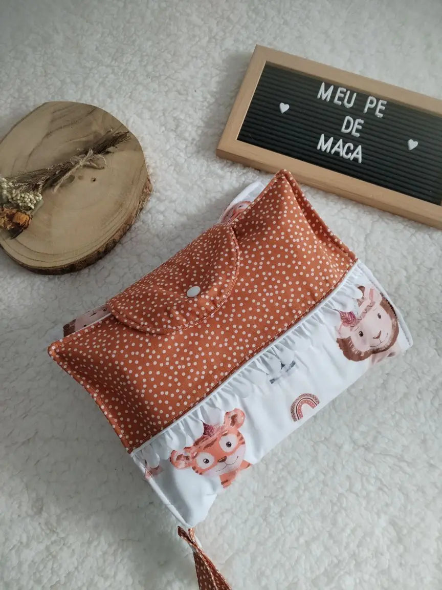 Bolsa 3 em 1 - Animais Arco Íris - Meu Pé de Maçã 