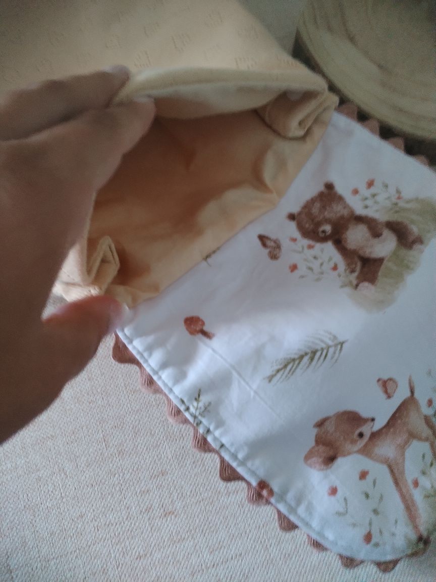 Mochila Infantil Personalizada em Algodão Oeko-Tex – Ideal para Creche e Jardim de Infância - Meu Pé de Maçã 
