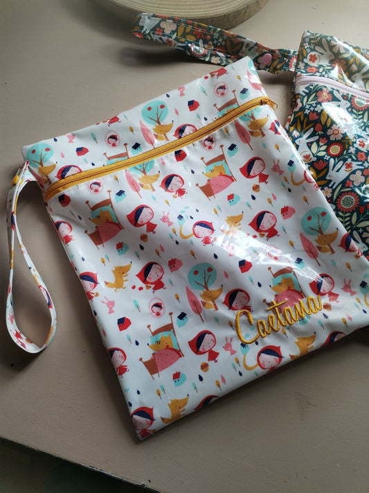 Saco Plastificado Multiusos Personalizado - Meu Pé de Maçã 