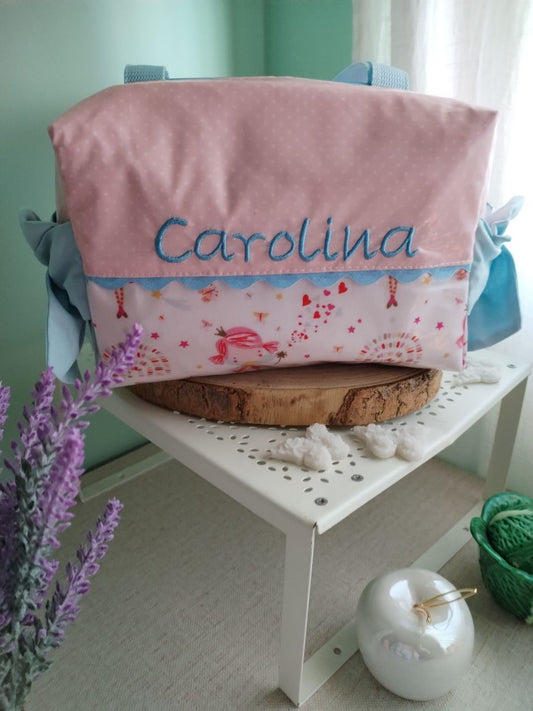 🍎 Lancheira plastificada personalizável - Meu Pé de Maçã 
