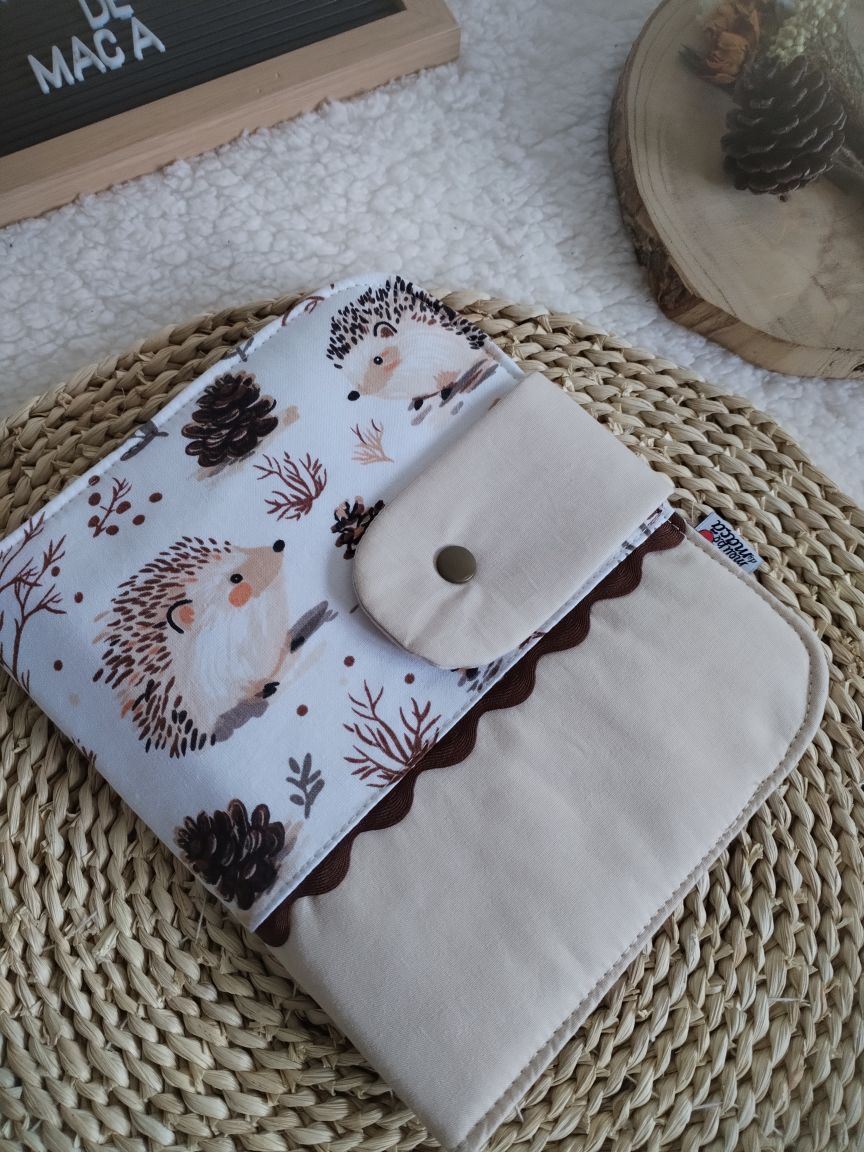 Porta Documentos do Bebé - Ouriços Fofinhos - Meu Pé de Maçã 