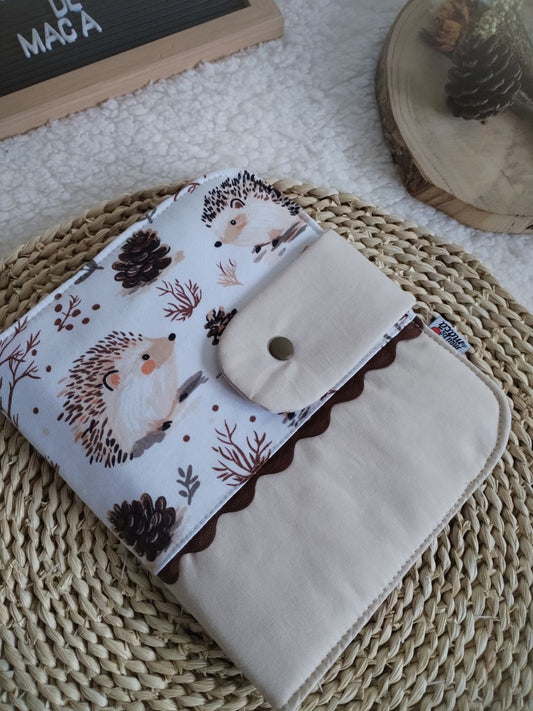 Porta Documentos do Bebé - Ouriços Fofinhos - Meu Pé de Maçã 