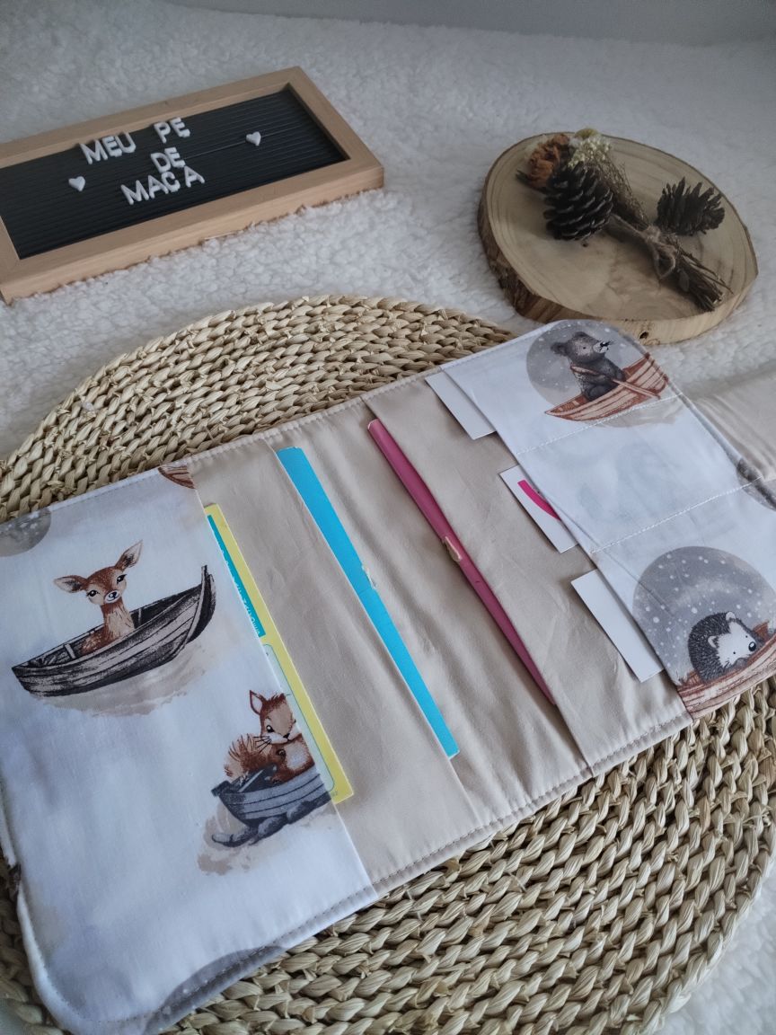 Porta Documentos do Bebé - Barcos - Meu Pé de Maçã 