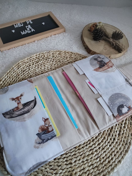 Porta Documentos do Bebé - Barcos - Meu Pé de Maçã 