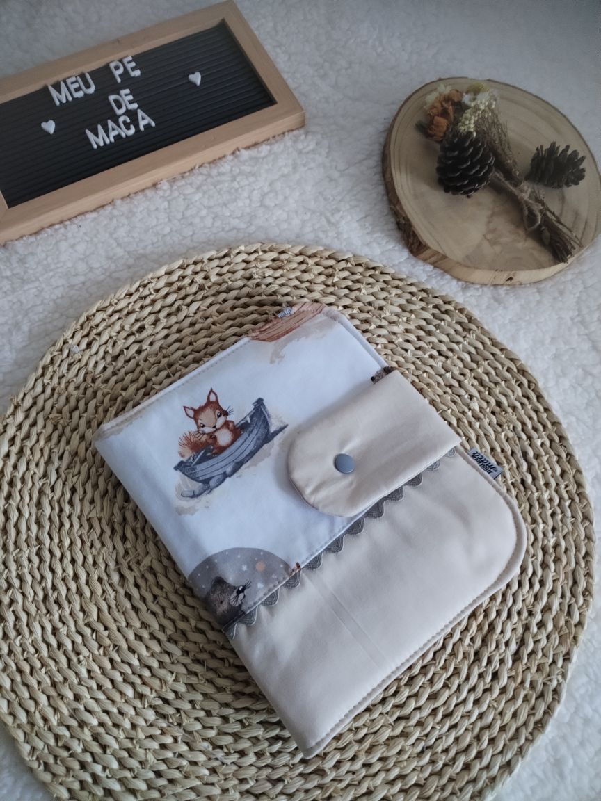 Porta Documentos do Bebé - Barcos - Meu Pé de Maçã 