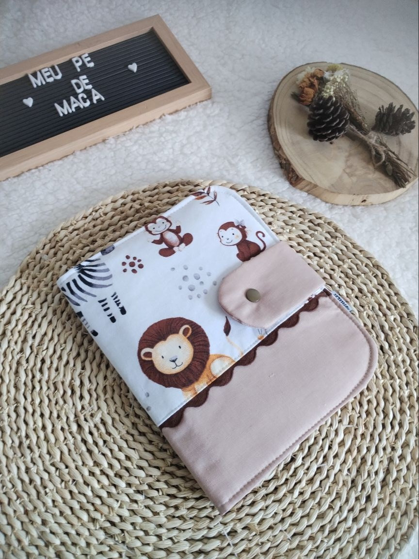 Porta Documentos - Animais da Selva - Meu Pé de Maçã 