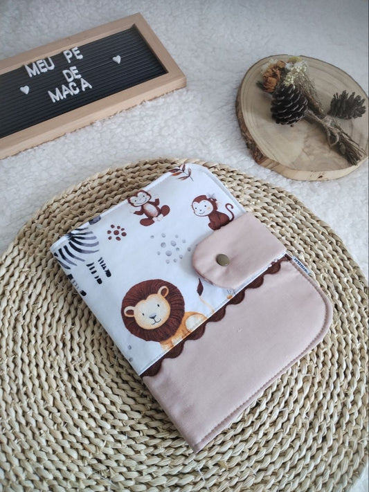 Porta Documentos - Animais da Selva - Meu Pé de Maçã 