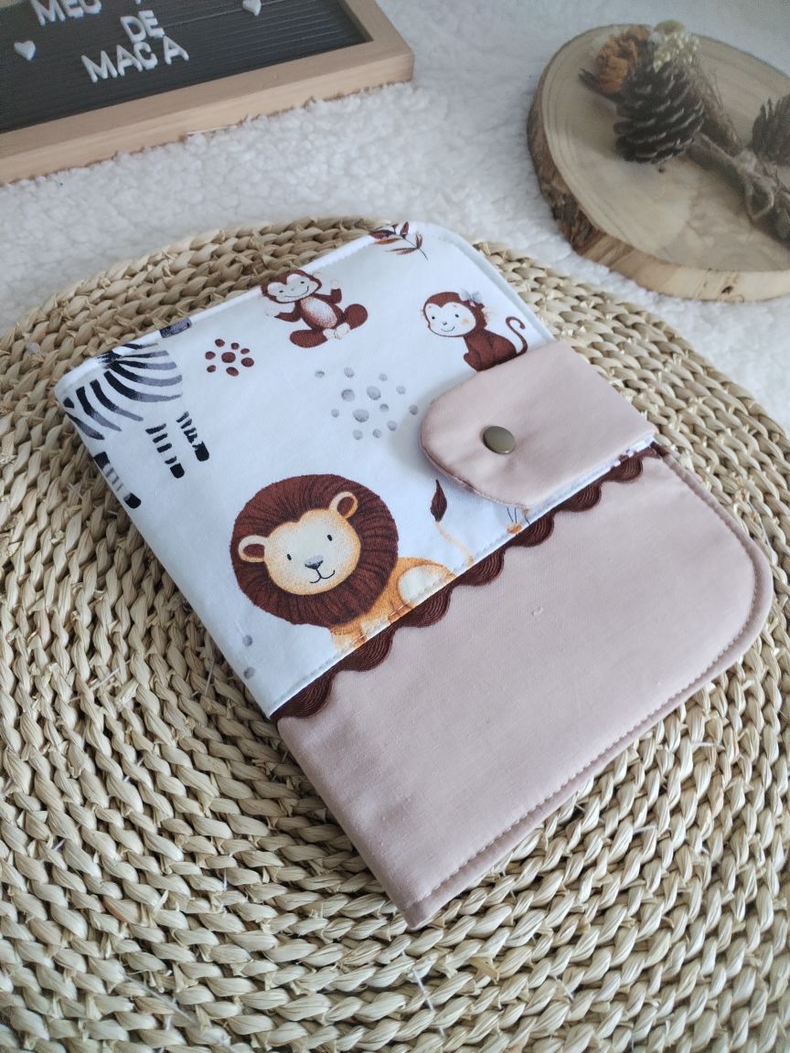 Porta Documentos - Animais da Selva - Meu Pé de Maçã 