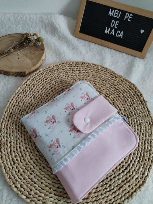 porta documentos do bebé esquilinhos