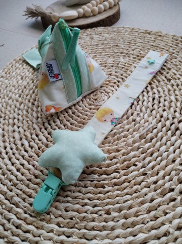 Conjunto Bolsinha e Fita Chucha - Principezinho - Meu Pé de Maçã 