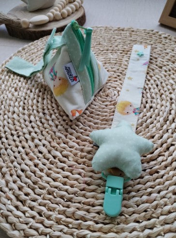 Conjunto Bolsinha e Fita Chucha - Principezinho - Meu Pé de Maçã 