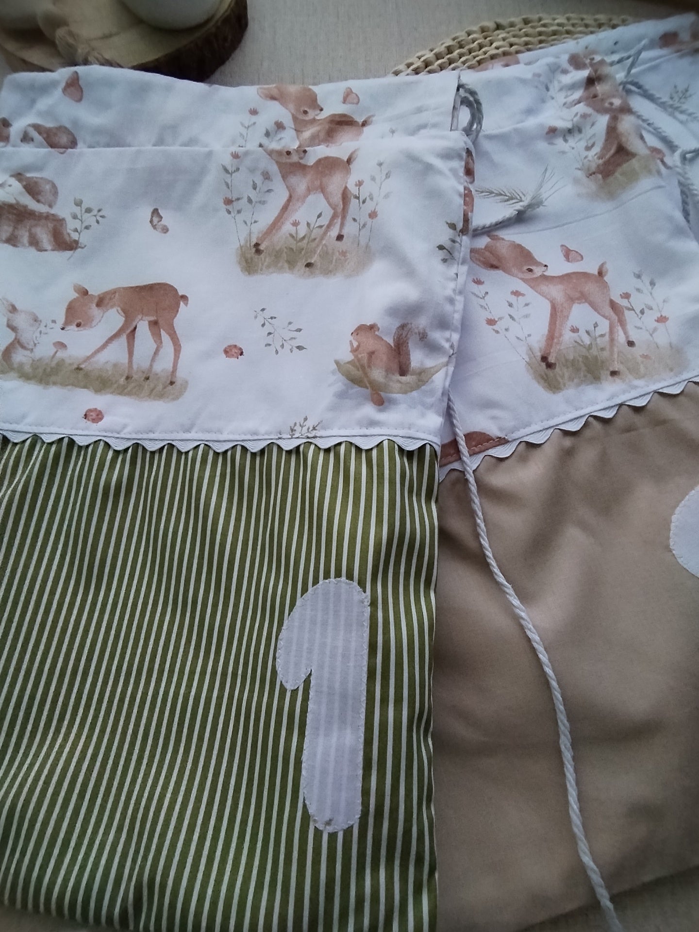 Conjunto sacos para a roupa do bebé - Animais fofinhos - Meu Pé de Maçã 