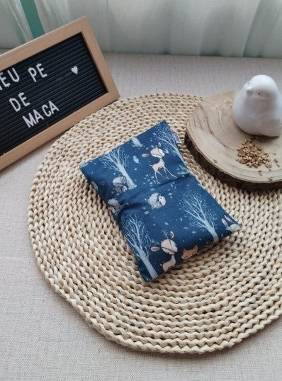 Almofadinha anti-cólicas para bebé - Almofada de Sementes - Personalizada - Meu Pé de Maçã 
