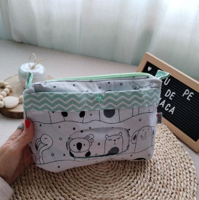 Bolsa Organizadora Animais Dorminhocos - Meu Pé de Maçã 