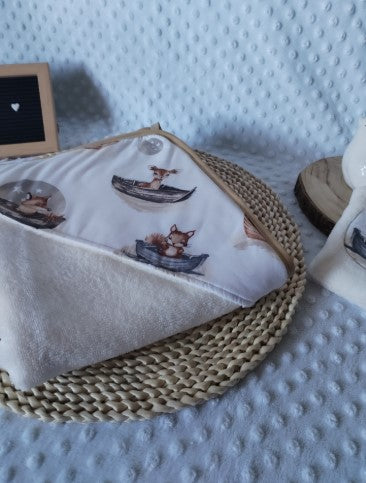 Toalha de Banho em Turco de Bamboo - personalize - Meu Pé de Maçã 