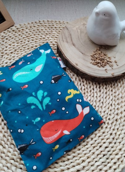 Almofadinha anti-cólicas para bebé - Almofada de Sementes - Personalizada - Meu Pé de Maçã 