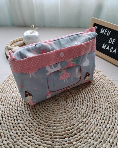 Atenção aos Detalhes - Bolsa Organizadora - Personalize a sua bolsa - Meu Pé de Maçã 