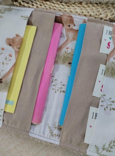 Bolsa Fraldas e Toalhitas e Porta Documentos - Edição Especial Rosa - Meu Pé de Maçã 